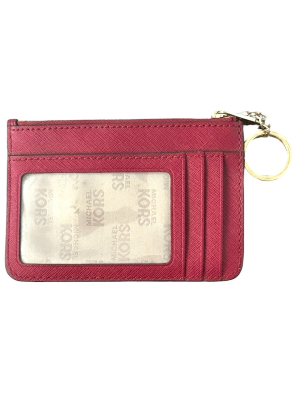 Michael Kors Jet Set Travel SM
Coin ID Card Key Holder Wallet
Cherry - Picture 3 of 7